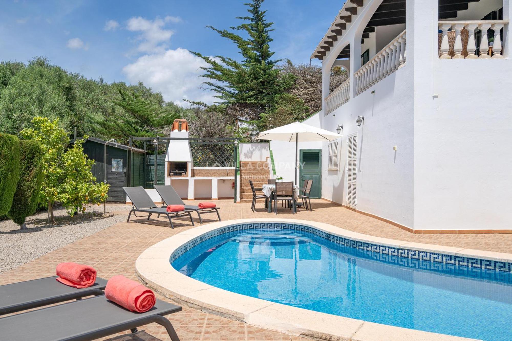 Villa Sylvia Cala En Porter  Exterior photo